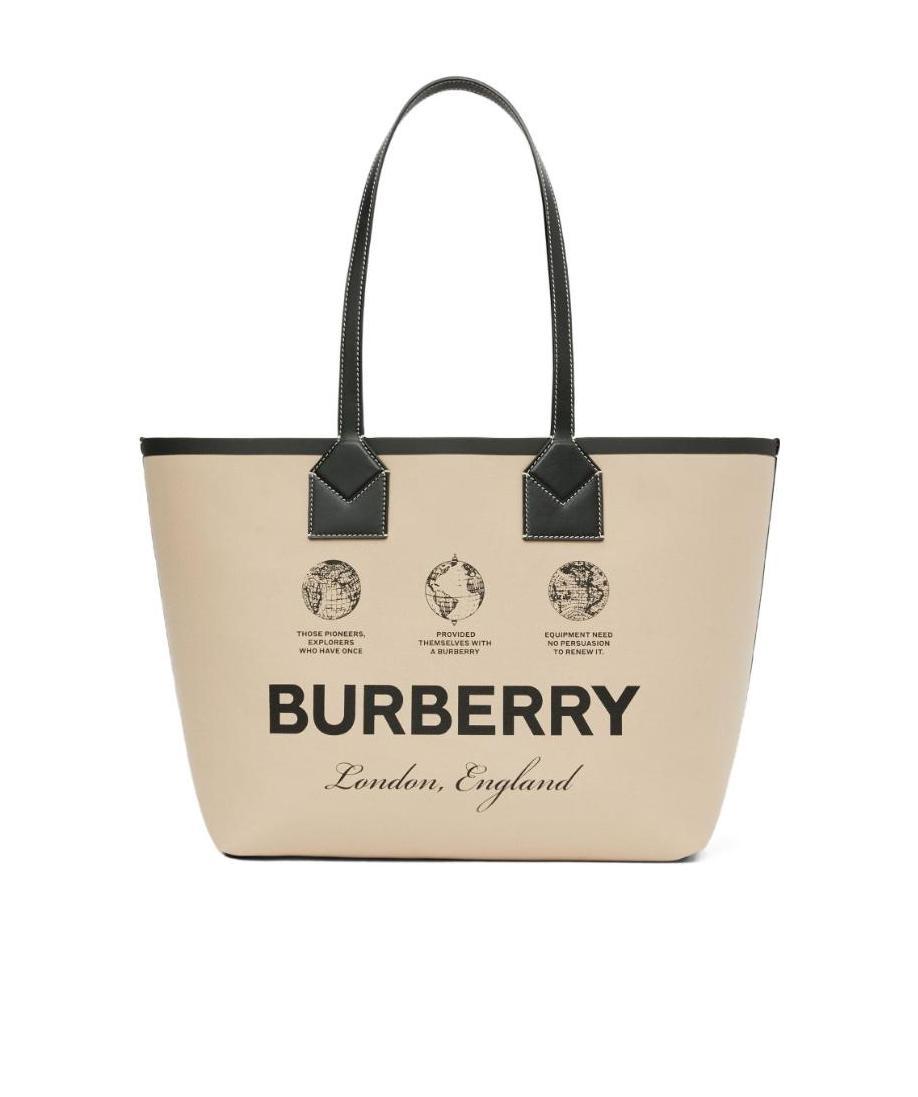 Logo-print tote bag
