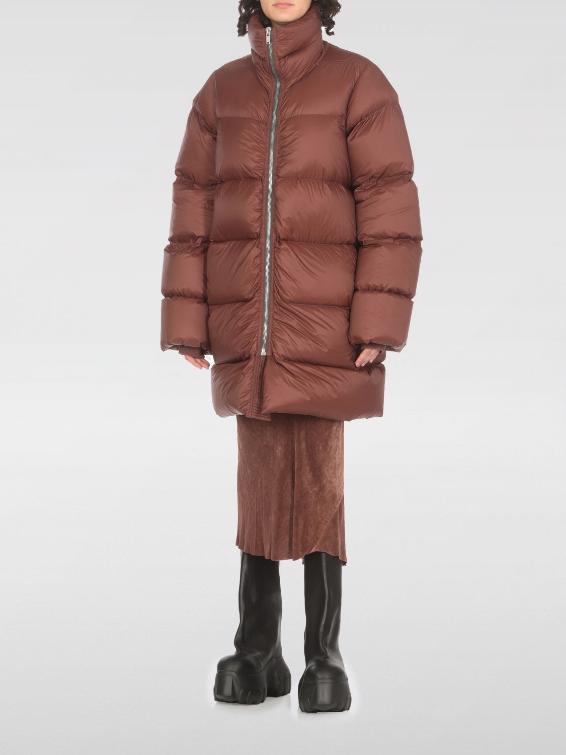 Turtle down coat - Black