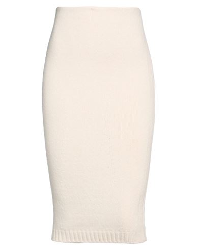 Woman Midi skirt Beige Size XS Polyamide, Wool, Cashmere, Elastane
