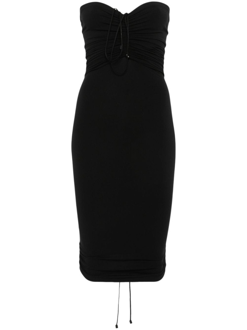 - Fatal Draping Mini Dress