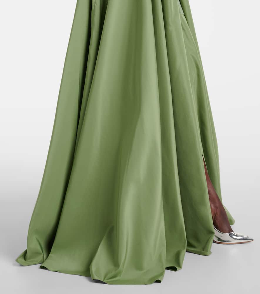 Norma Kamali Belted gown