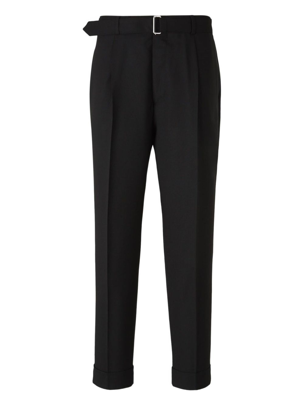 Virgin wool trousers - Black
