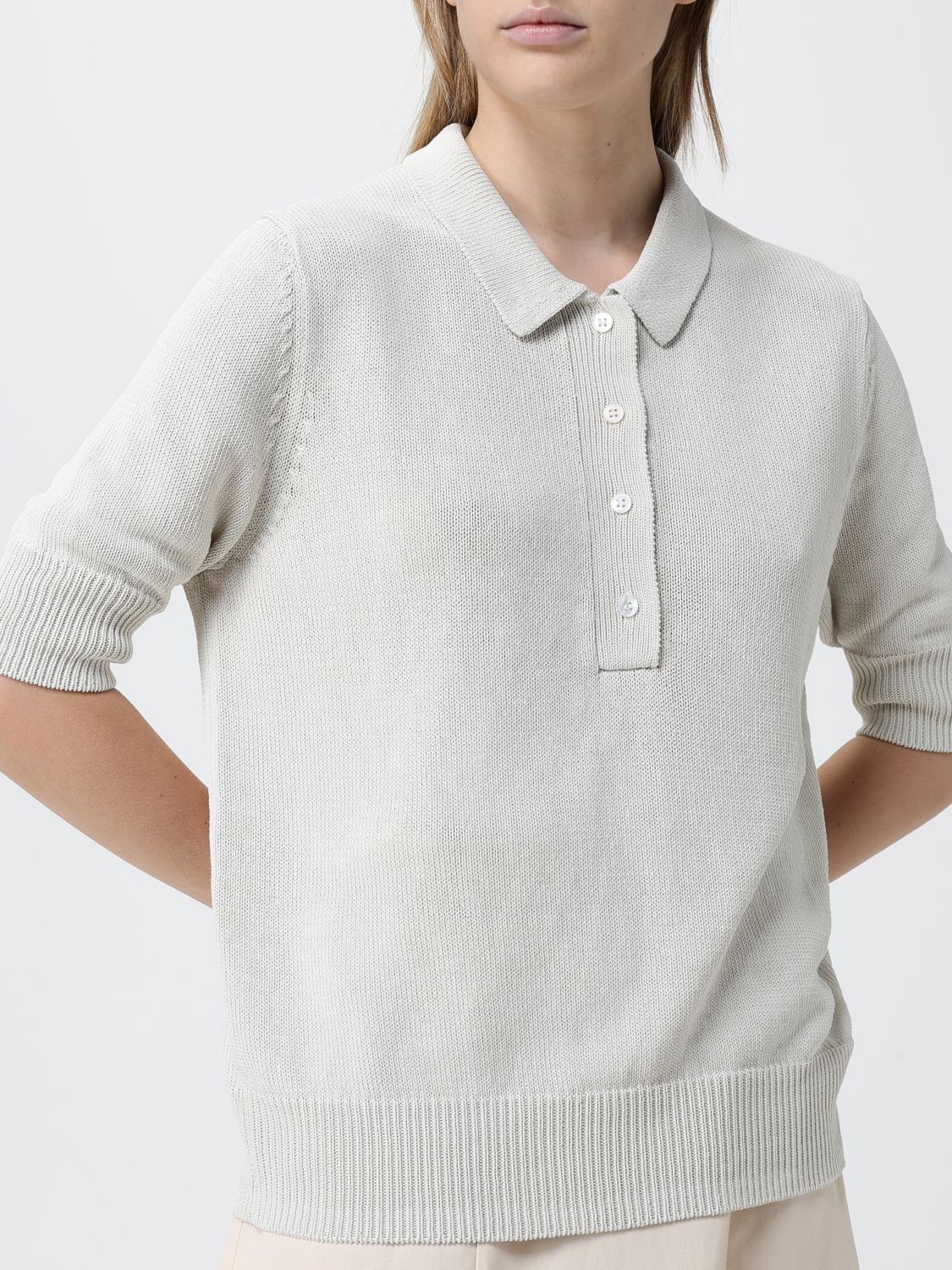 Polo Shirt Woman color Ice