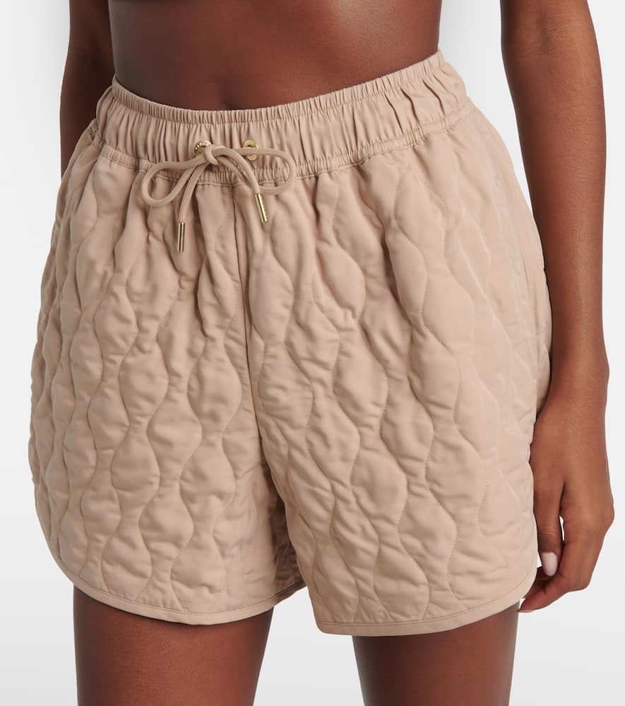 Catrine quilted twill shorts