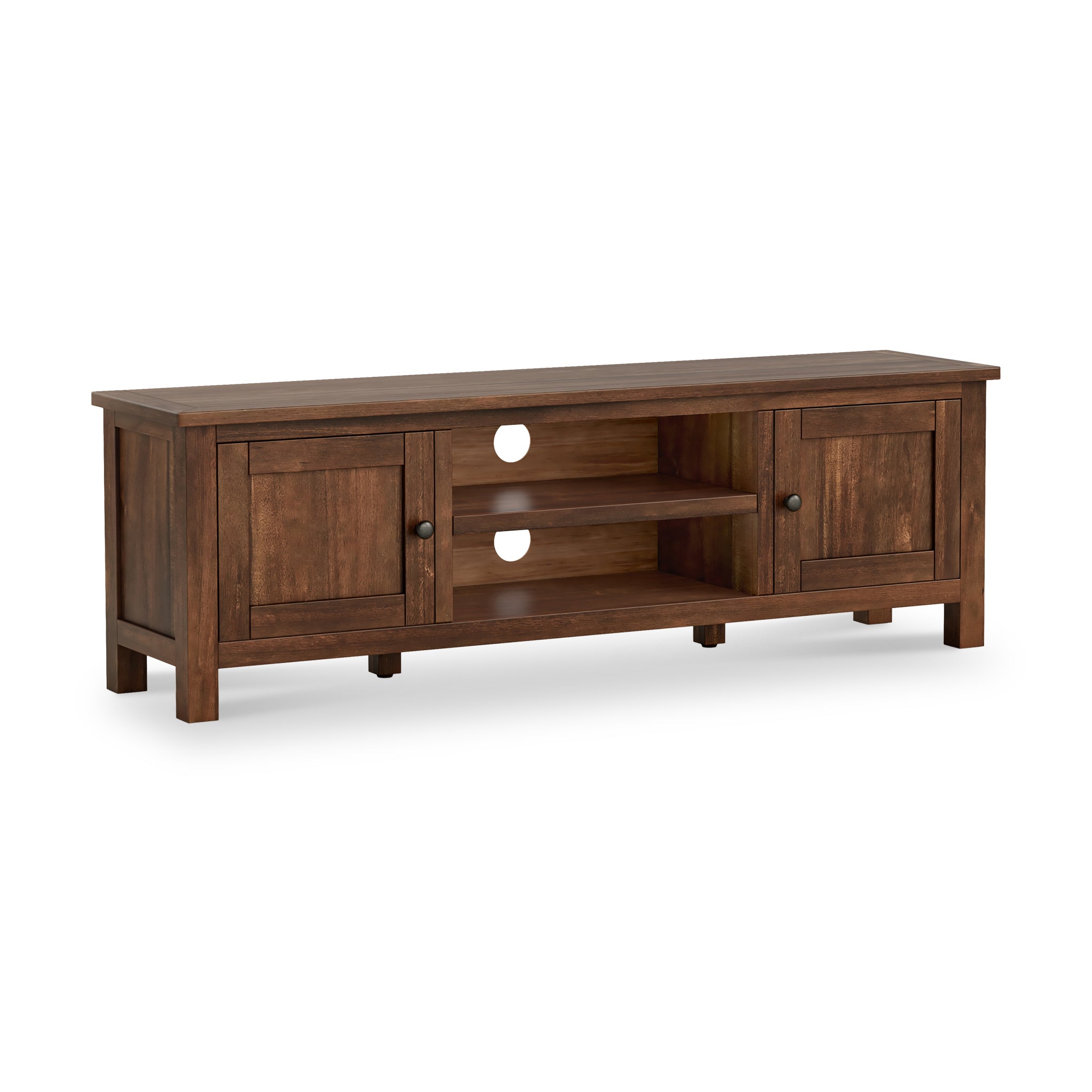 "Duchy Acacia 150cm TV Unit with Storage for 67"" Televisions | Roseland"