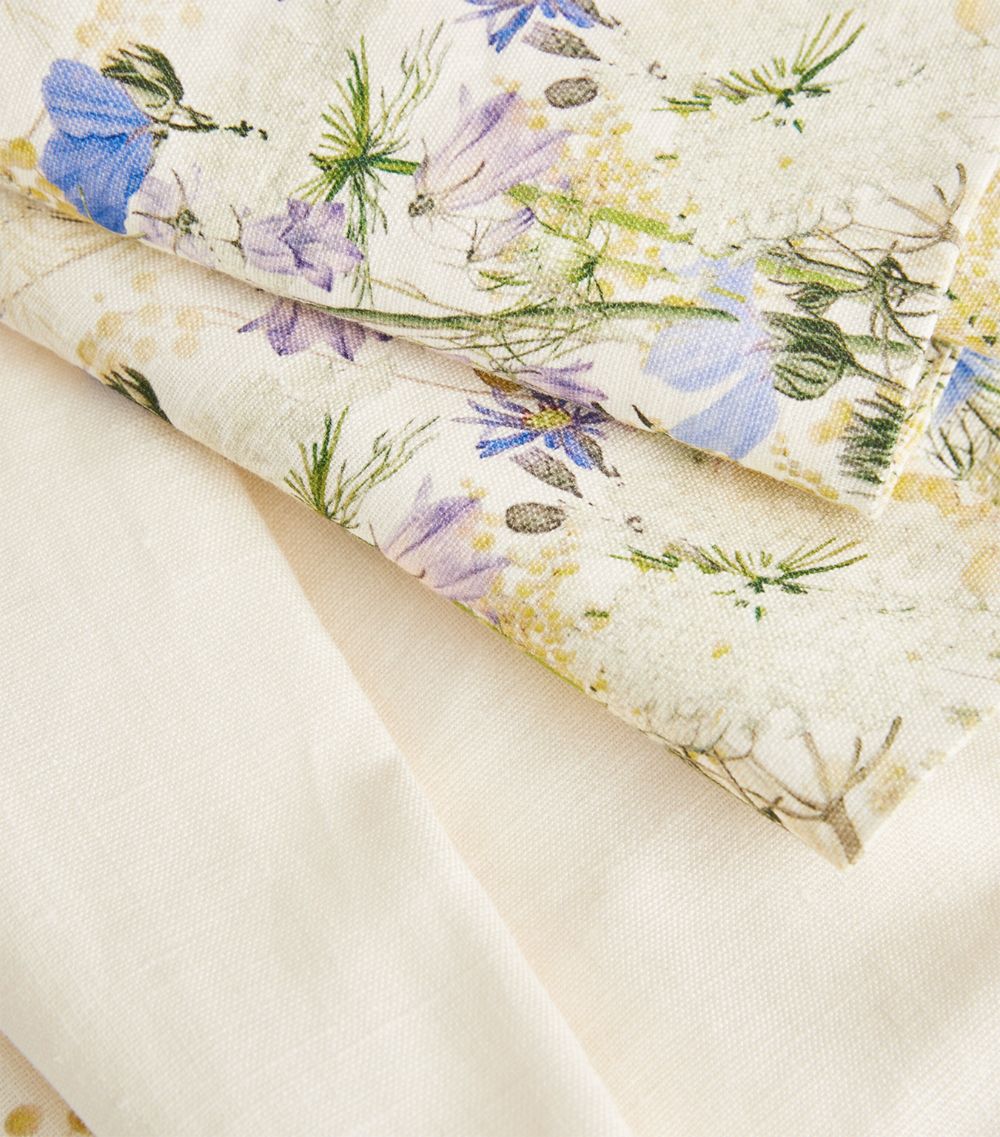 Linen Harmony Midi Skirt