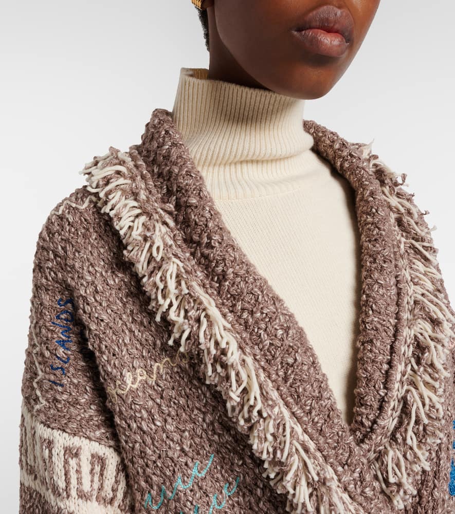 Written By The Ocean cotton cardigan
