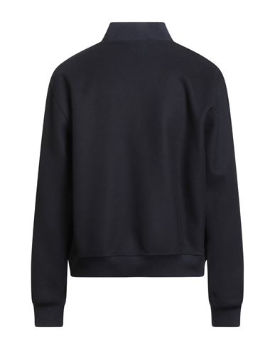Man Jacket Midnight blue Size 46 Virgin Wool, Polyamide, Cashmere, Elastane