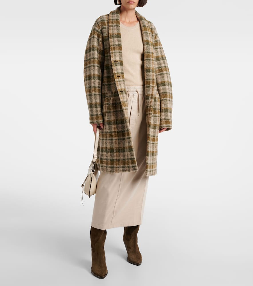 Noreen cotton jersey midi skirt