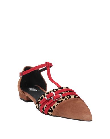 Ovyé Woman Ballet flats Tan Size 9 Leather