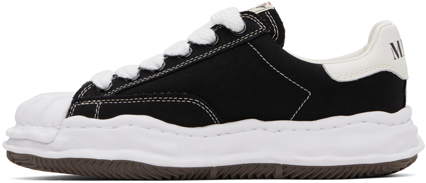 Maison MIHARA YASUHIRO Black 'Blakey' OG Sole Canvas Sneakers