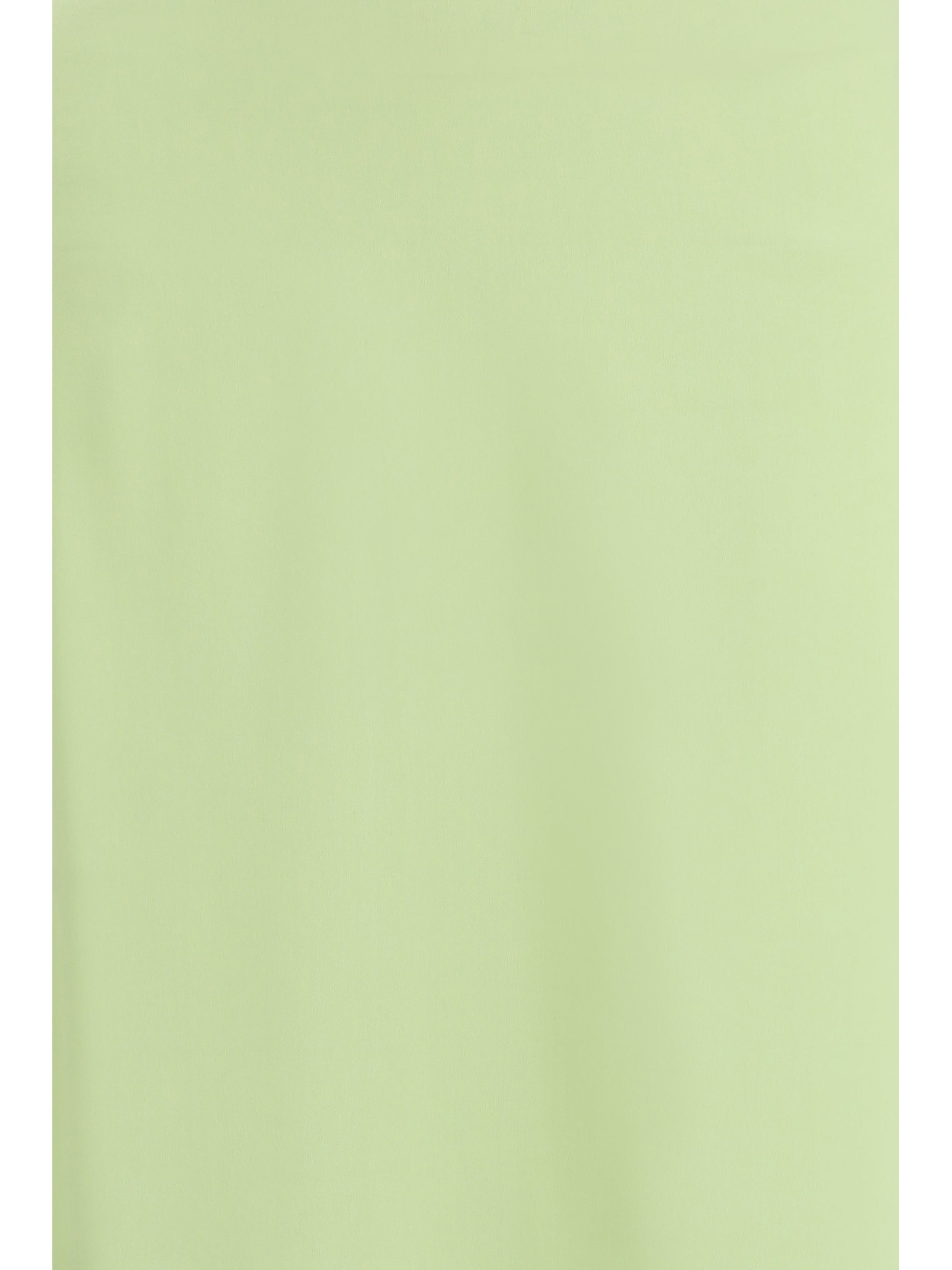 Fluid Silk Skirt — Green