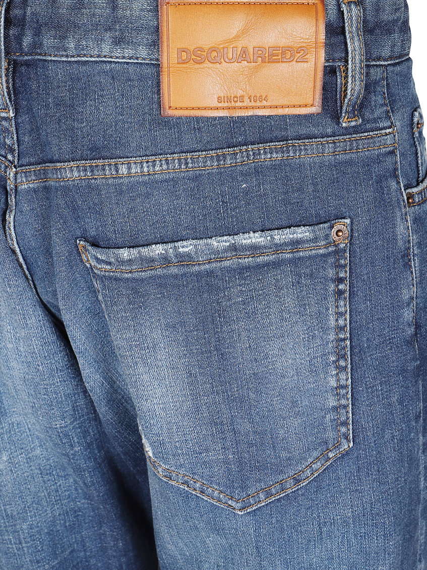 Dsquared2 - twist slim fit denim jeans five pocket