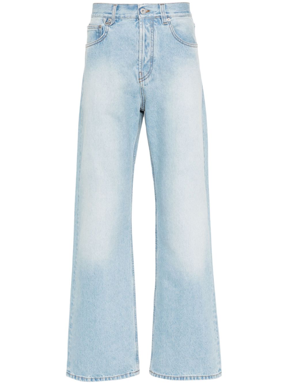 Le De Nîmes Droit straight-leg jeans - Blue