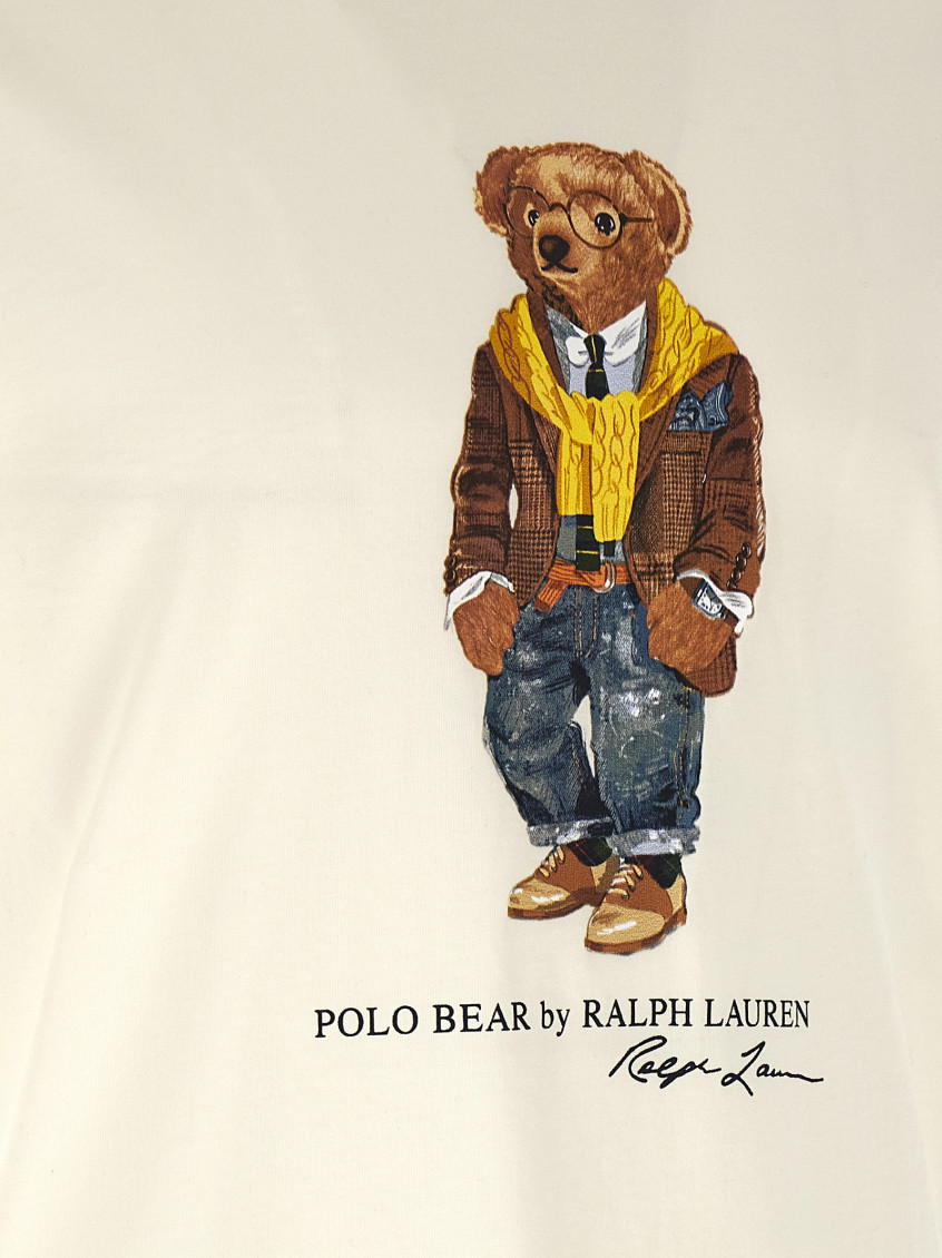 White Polo Bear T-shirt