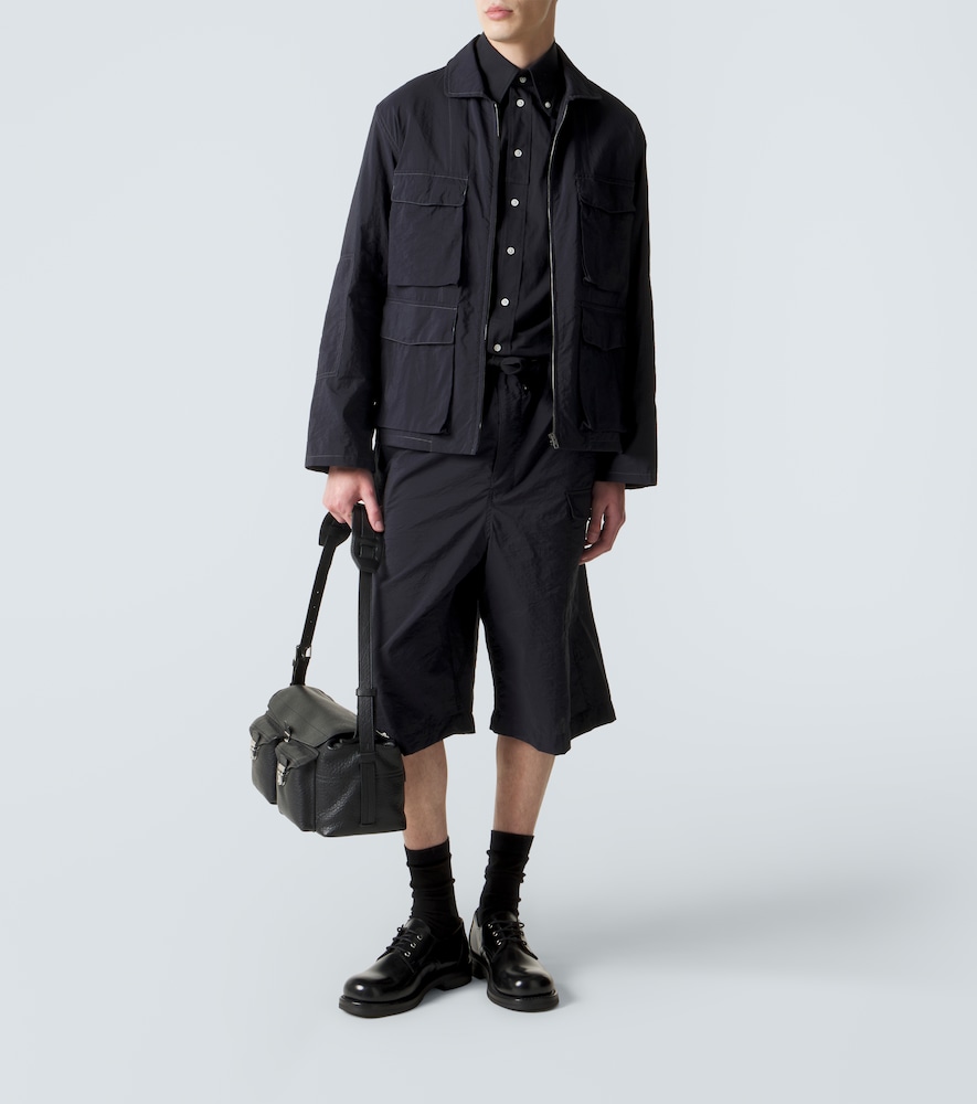 Cotton canvas field jacket
