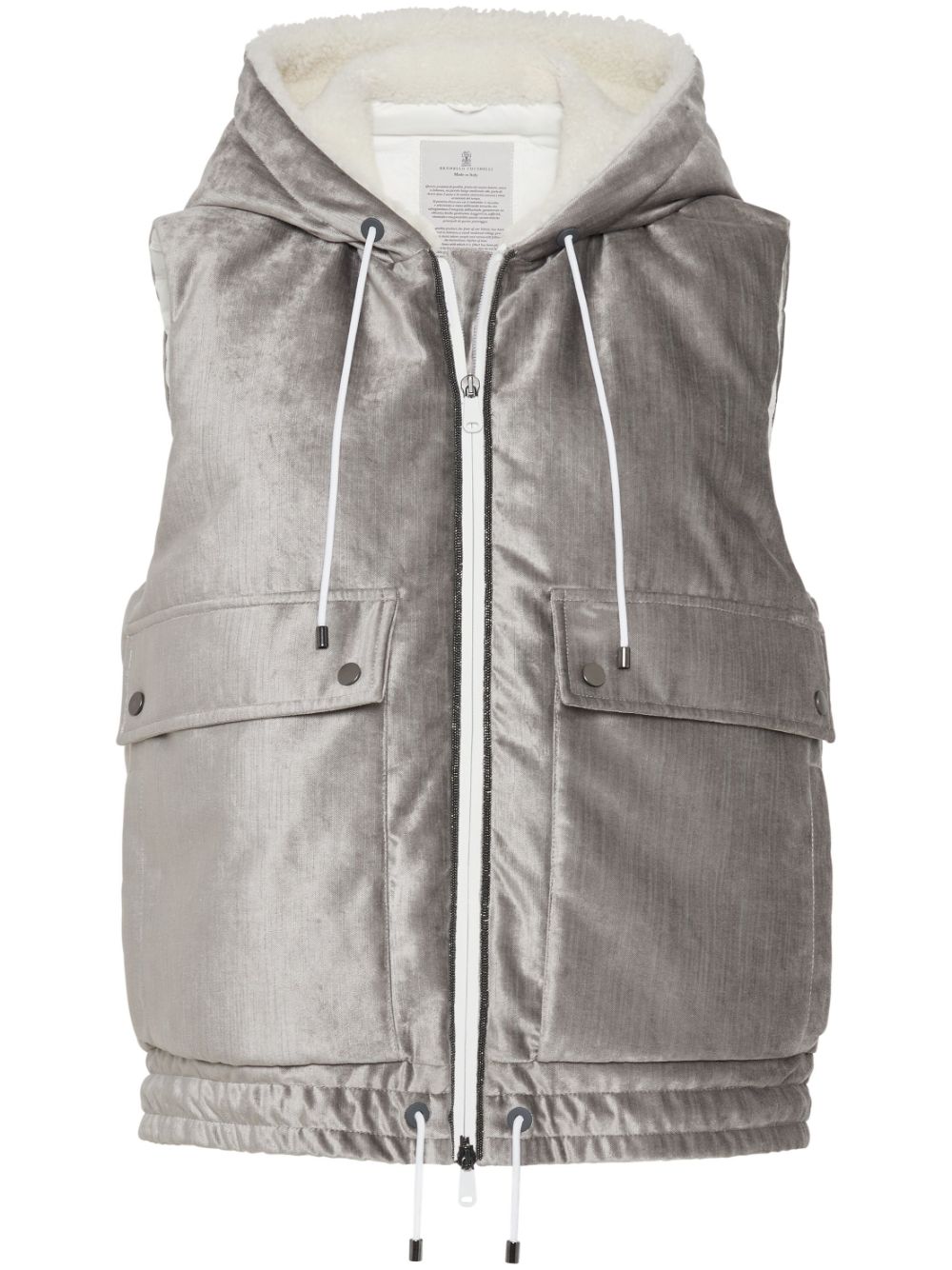 Padded vest - Grey