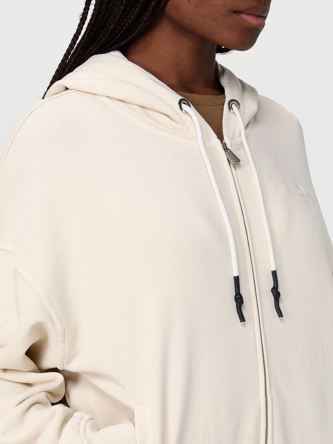 Sweatshirt Woman color White