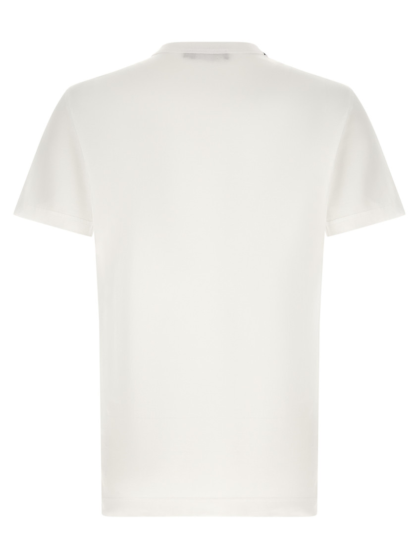 Dolce&Gabbana - cotton logo crest crew neck t shirt