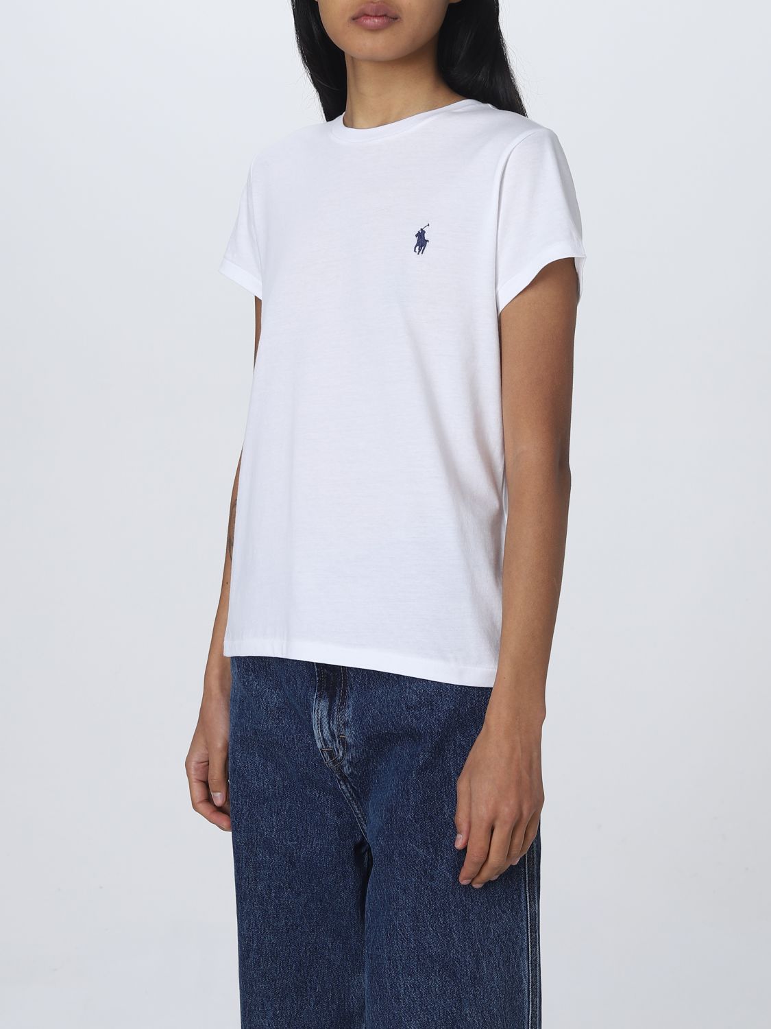 Polo Shirt Woman color White