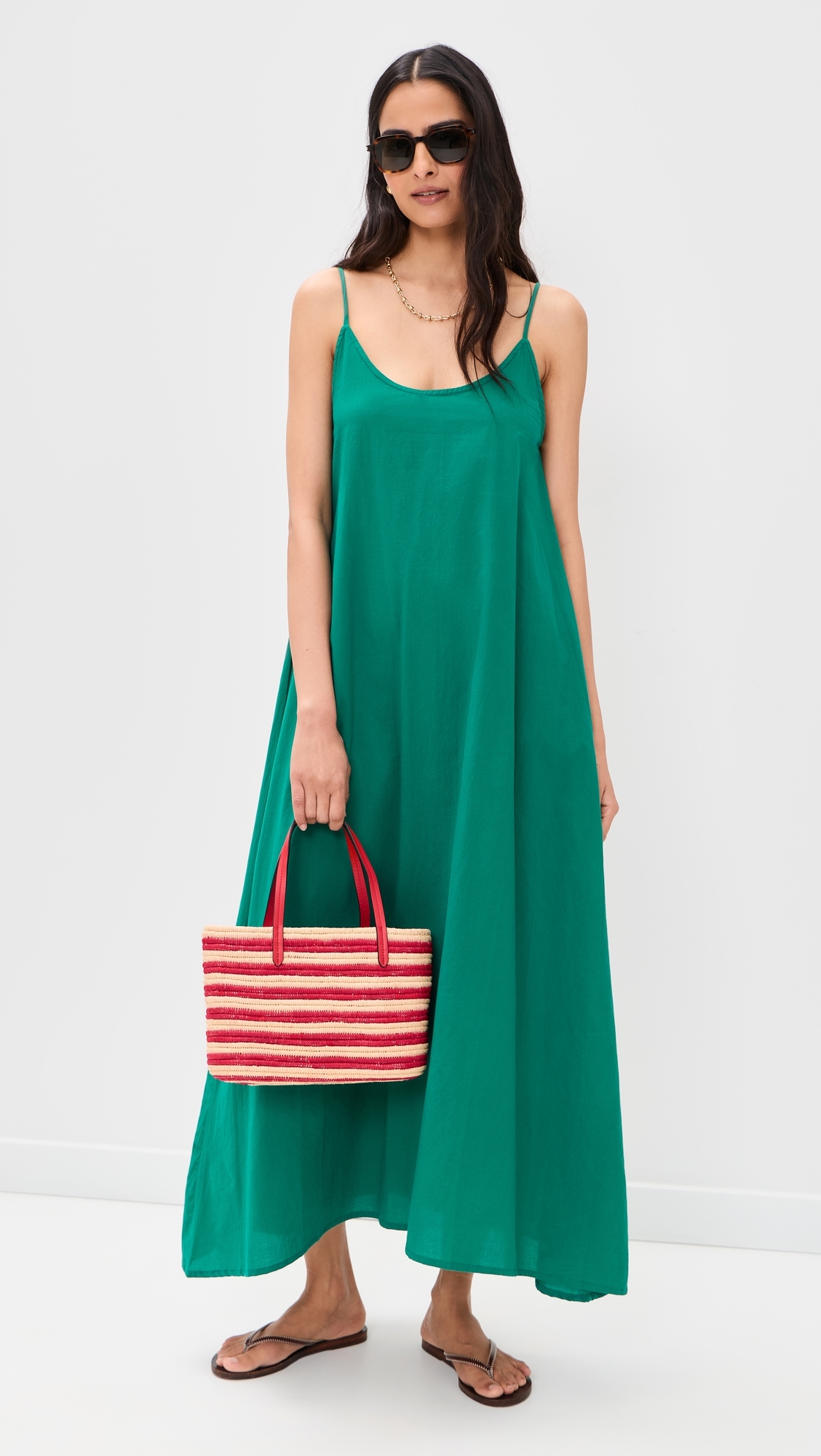 Heather Maxi Dress Solid Lawn