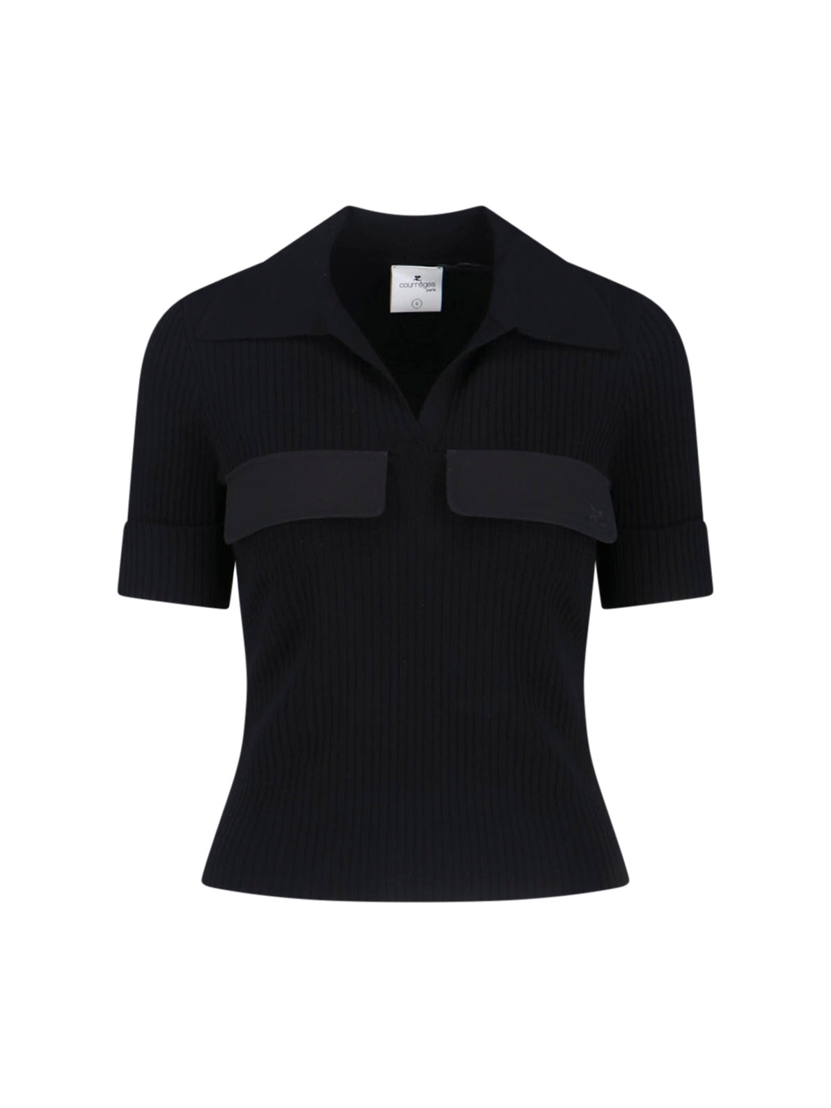 Courrèges Women's Knit Polo T-Shirt