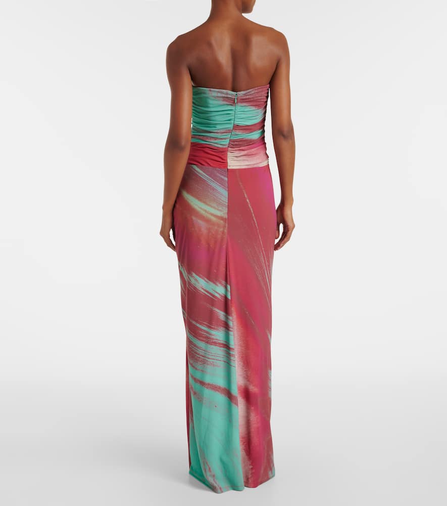 Emma printed jersey maxi dress