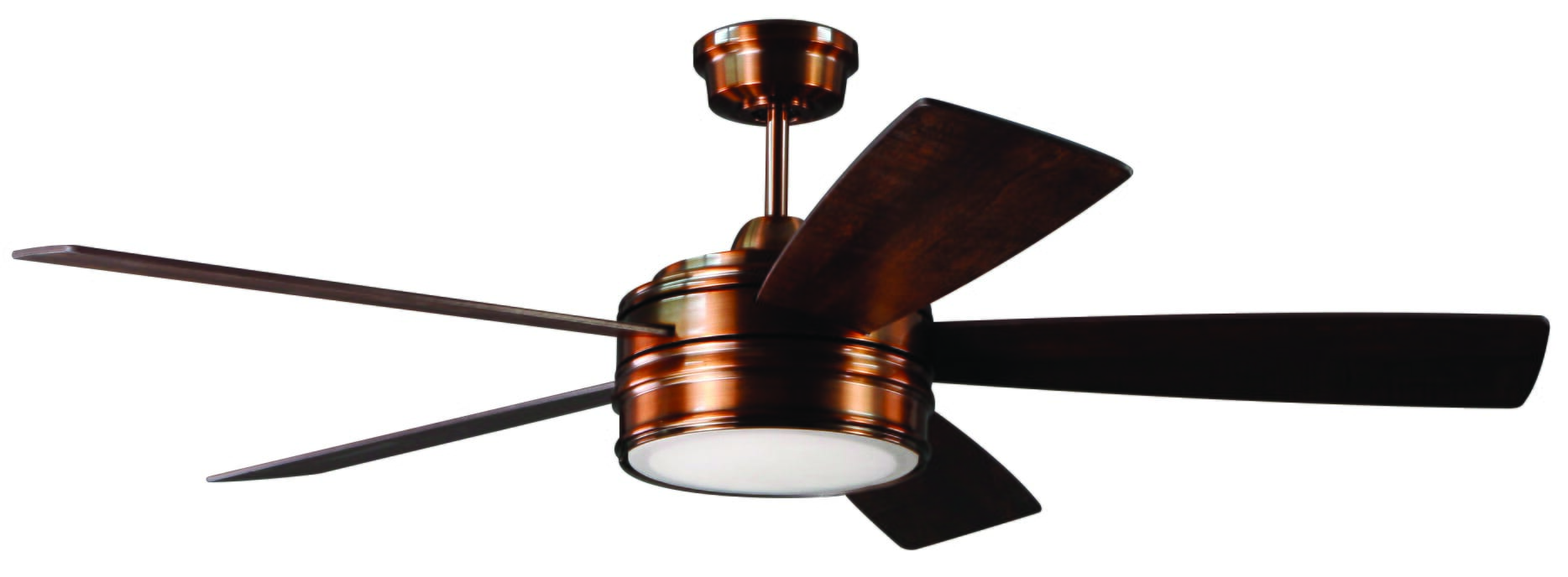 Brushed Copper 52"Ceiling Fan from the Braxton Collection