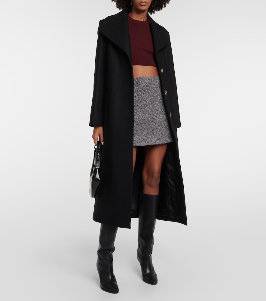 High-rise miniskirt