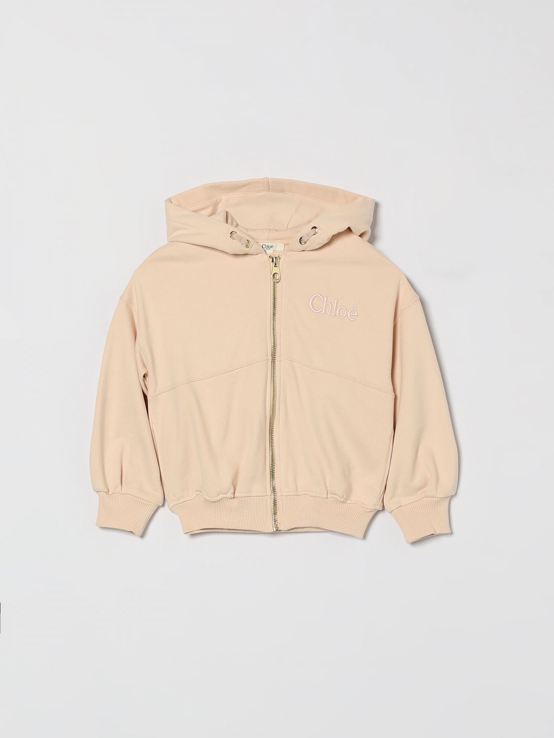 Sweater CHLOÉ Kids color Pink