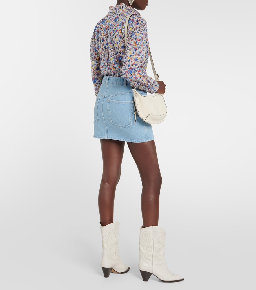 Vesna denim miniskirt