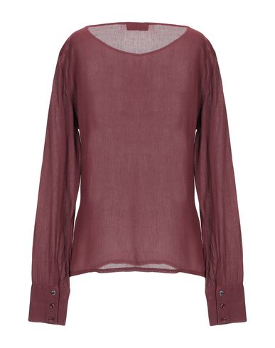 Woman Top Burgundy Size 2 Viscose