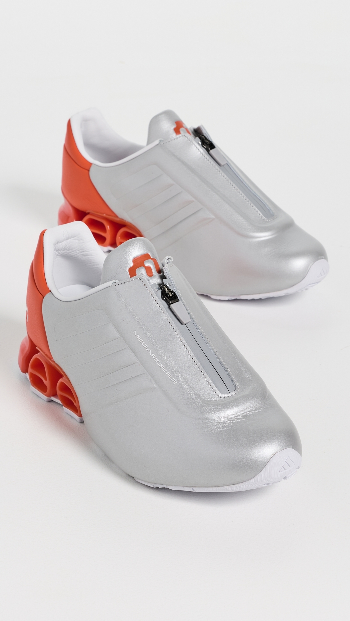 X Miaou Megaride S2 Sneakers Silver Metallic/Power Blue/Orange W
