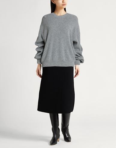 Woman Sweater Grey Size S Cashmere
