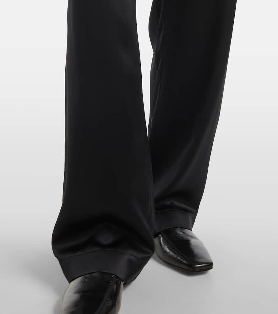 New Sahel silk straight pants