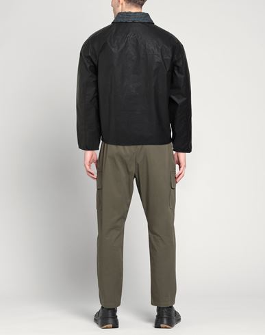 Man Jacket Black Size L Polyamide, Polyester
