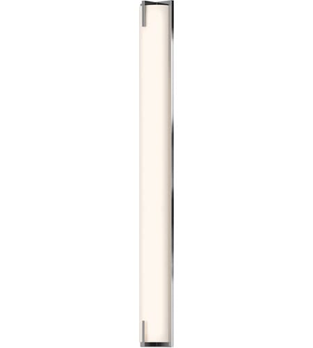 New Edge Bathroom Vanity Light in Polished Chrome
