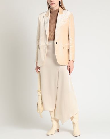 Forte_forte Woman Blazer Beige Size 2 Cotton, Viscose