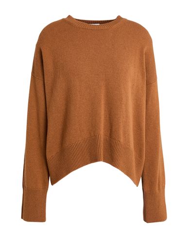 Woman Sweater Light brown Size S Cashmere