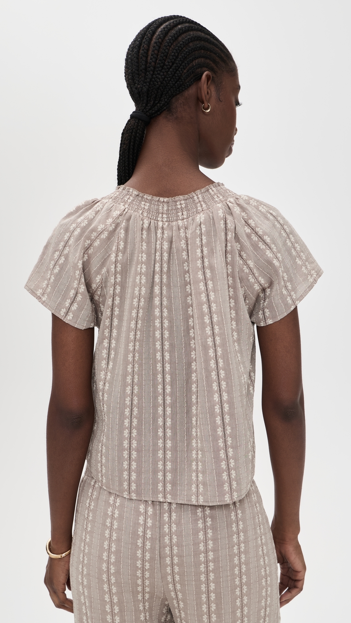 Meadow Blouse Light Wicker