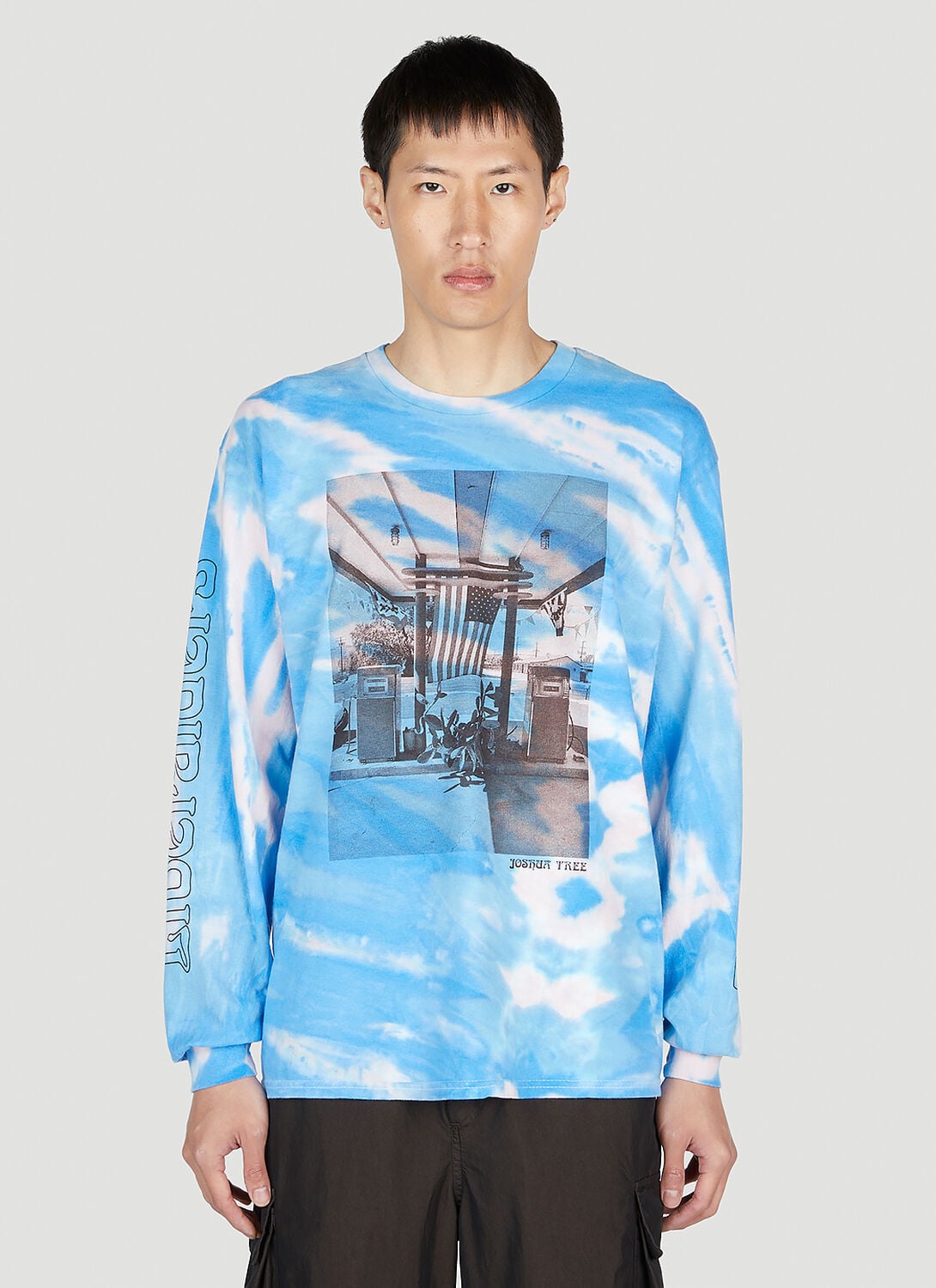 Tie Dye Long Sleeve T-shirt - Man T