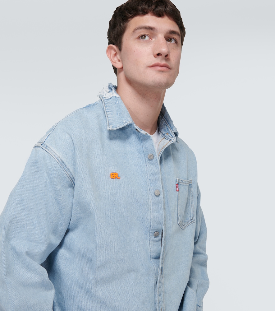 Denim overshirt