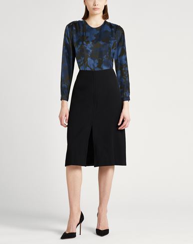 Woman Top Navy Size 4 Viscose, Silk