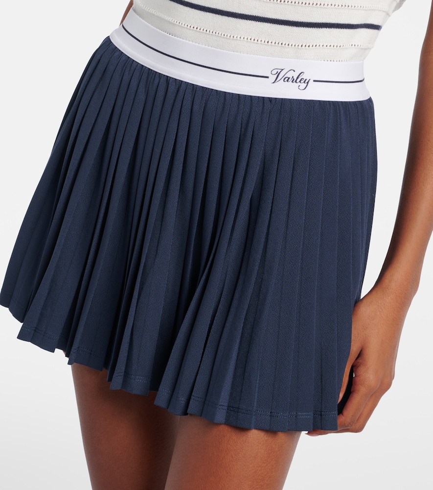 Clemency pleated tennis skirt