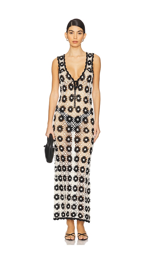 Show Me Your Mumu ROBE DE PLAGE DÉBARDEUR VACAY en Black.  M. Also en