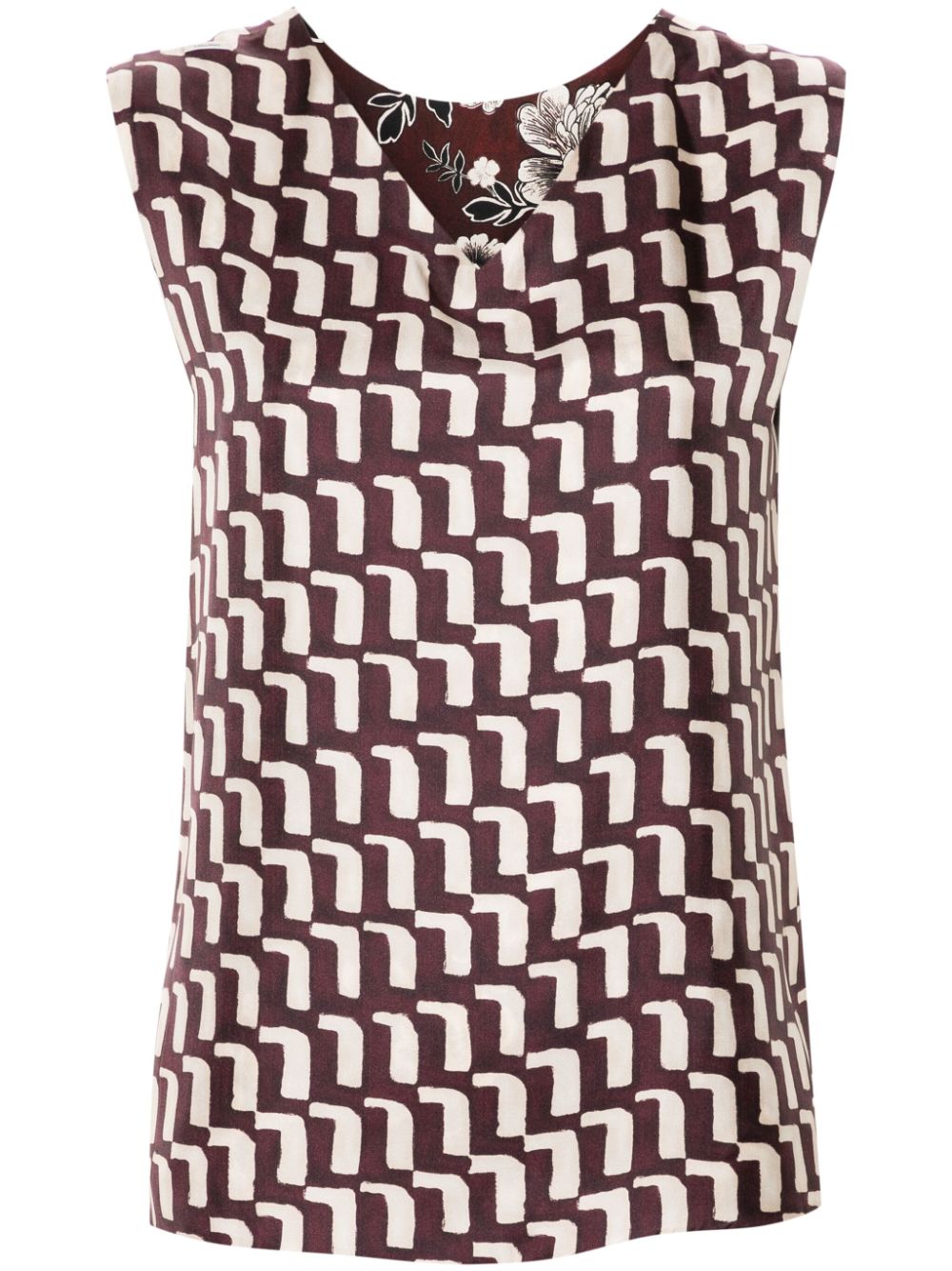 Ustica blouse - Red