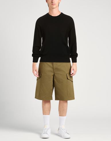 Man Sweater Black Size L Acrylic, Cotton, Virgin Wool, Polyamide, Elastane