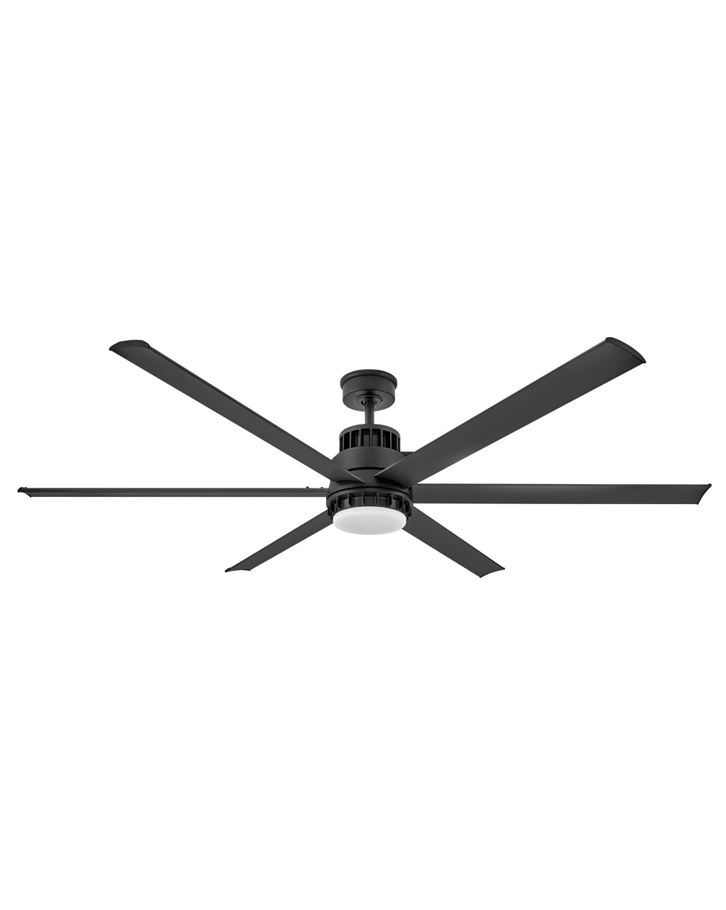 Matte Black 72"Ceiling Fan from the Draftsman Collection
