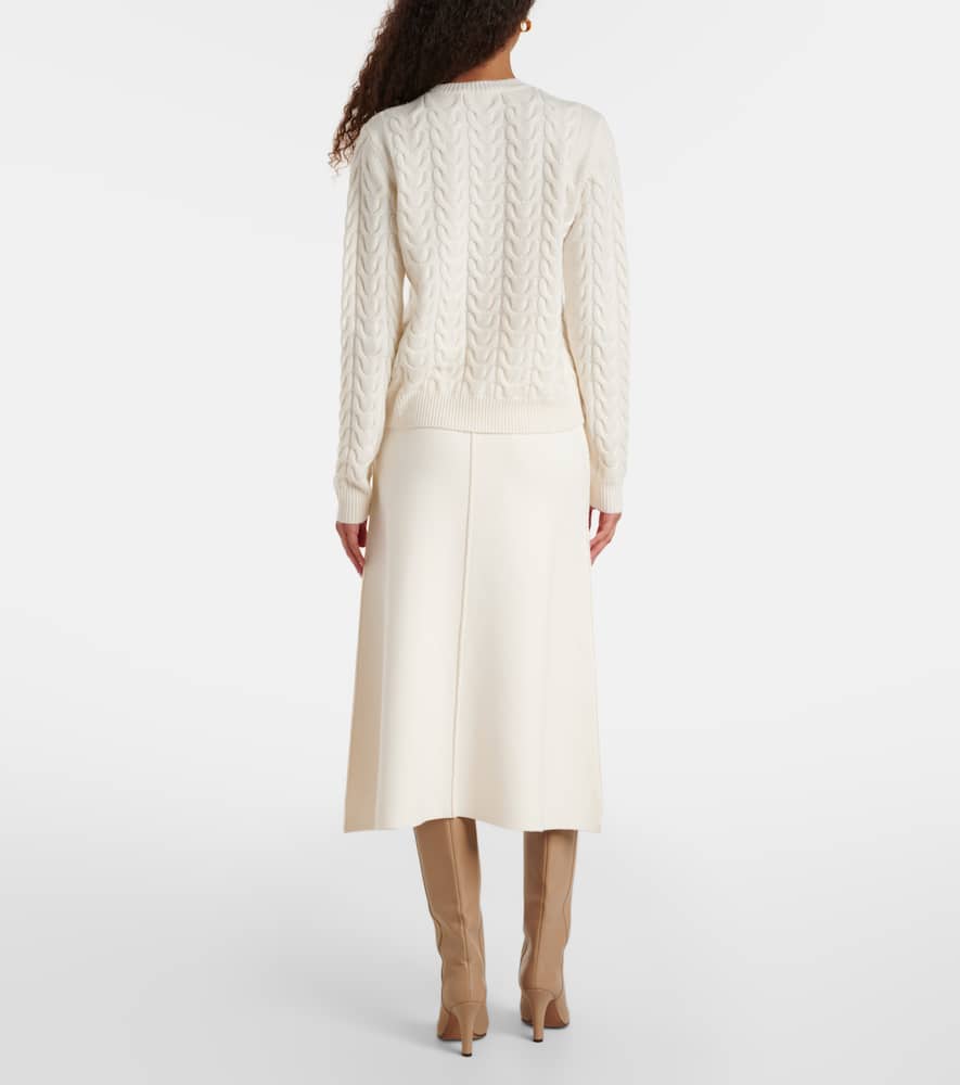 Aramis cable-knit cashmere sweater