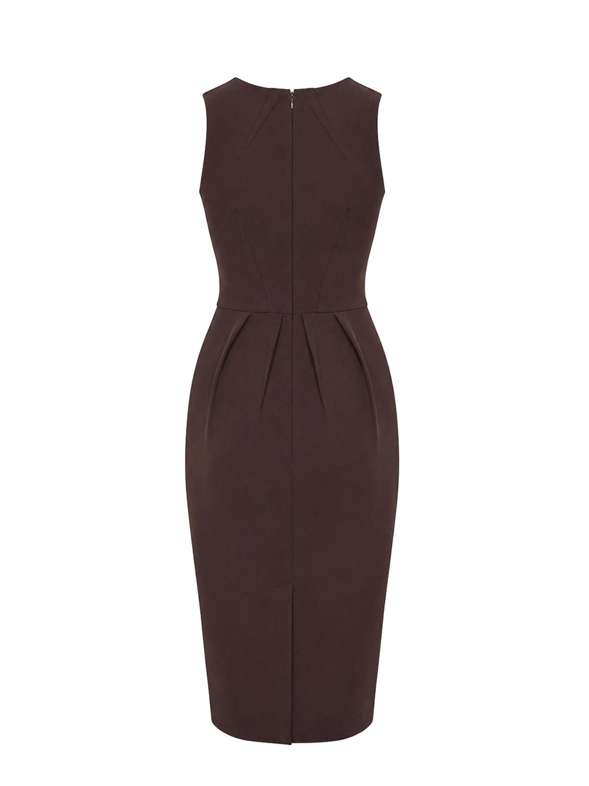 V-neck Midi Dress